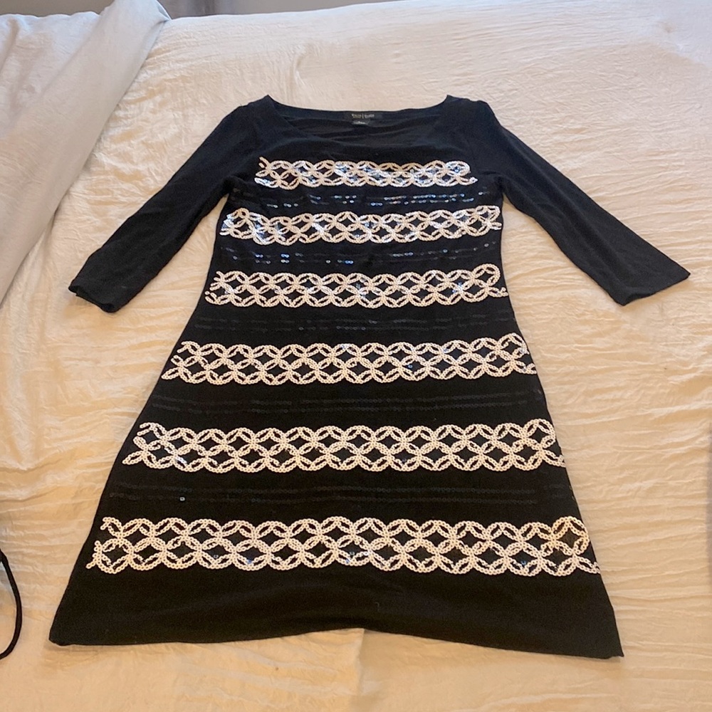 WhBM Sequin Stretchy Sheath  Dress